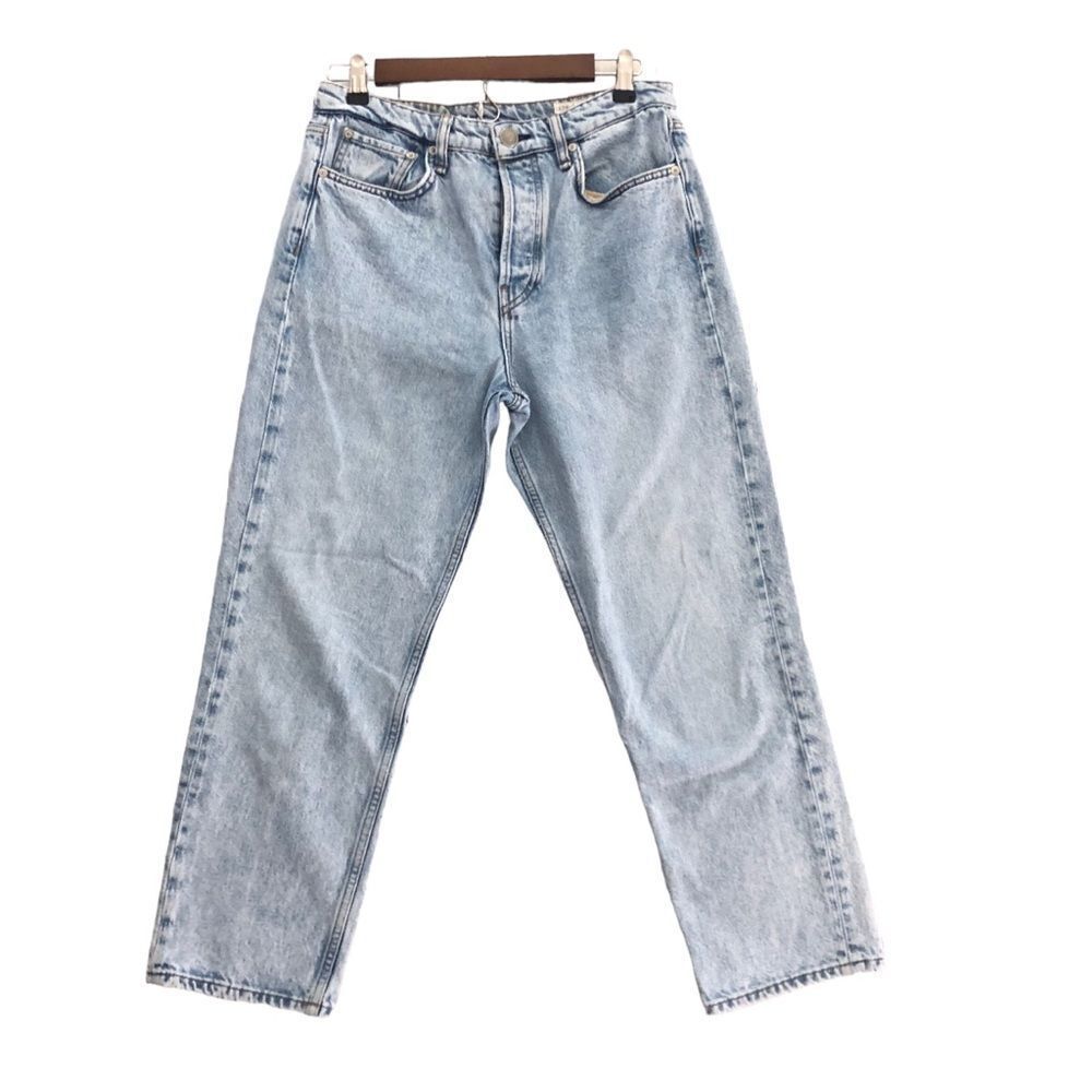 Rag & Bone Maya High-Rise Slim - Agate Slim Fit Ankle Vintage Light Jean View 2